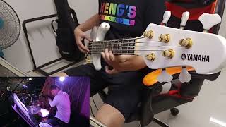 No No No  Apink  Drummer Quak Junyong  BASS COVER [upl. by Eseerehc]