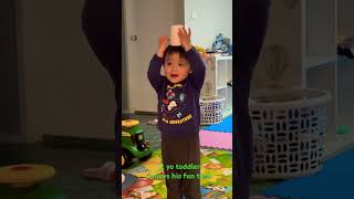 2 yo baby enjoy his fun time baby cute cutebaby babyshorts [upl. by Yate]