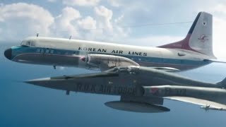 1969 Korean Air Lines NAMC YS11 Hijacking  Animation [upl. by Berna]