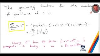 Integer Partitions Part 2 MATH 222 Discrete and Combinatorial Math University of Victoria [upl. by Cassiani]