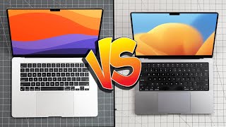 15quot MacBook Air VS MacBook Pro 14 THE ULTIMATE MACBOOK [upl. by Corney327]