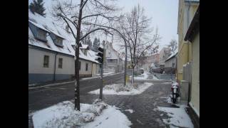 Snow Landscapes Erlangen Herzogenaurach Germany [upl. by Kcirddec]