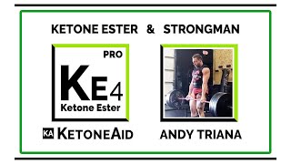 Ketones in Strength Sports  Strongman Andy Triana [upl. by Jovita]