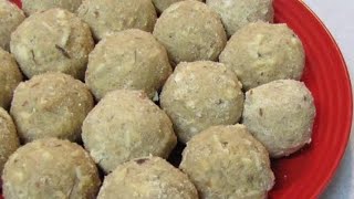 Chawal Aur Tisi ke Laddu  Chawal ke Laddu  Tisi ke Laddu  Alsi ke Laddu  Chawal Alsi Laddu [upl. by Eelrebmik]