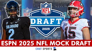 2025 NFL Mock Draft From ESPN’s Matt Miller 1st Round Picks For All 32 Teams WITH Trades [upl. by Elayor]