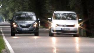 Der Opel Meriva greift den VW Touran an Teil 2 [upl. by Nevaeh125]