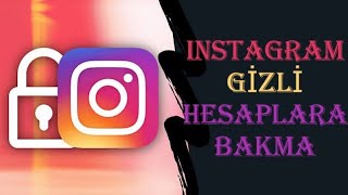 İNSTAGRAM GİZLI HESAPLARI GÖRME 2024 [upl. by Olnton403]