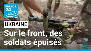 Ukraine  dans le Donbass des armes de la Seconde Guerre mondiale pour combattre sur le front [upl. by Bobette]