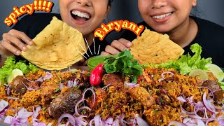 EATING 2KG BIRYANI MUKBANG  VEG BIRYANI  PANEER BIRYANI  EATING BIRYANI CHALLENGE  SPICY BIRYANI [upl. by Zubkoff]