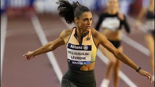 Sydney McLaughlin won the Womens 400M Brussels Diamond League  2024 Allianz Memorial Van Damme [upl. by Noorah413]