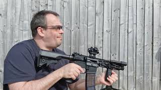 Cyma T8 Daniel Defence M4 PDW SBR CGS GBBR Review [upl. by Sussna265]