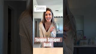 Proof the tongue scraper works🤪 shorts tonguescraper tongue mouthhealth oralhygiene scrapers [upl. by Brooke210]