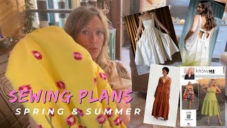 Spring amp Summer Sewing Plans  Patterns Indie  Big 4 amp Fabric [upl. by Leibrag]