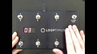 LOOPTIMUS Default MIDI Note Mode [upl. by Katlin]