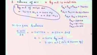 Mod01 Lec08 Materials and Heat Balance in Gasification [upl. by Gavin]