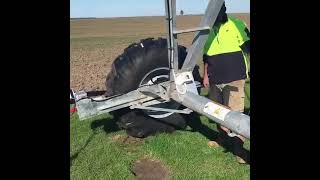 Zimmatic Towable irrigation center pivot prototype [upl. by Bab]