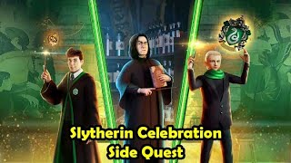 Slytherin Celebration Side Quest Harry Potter Hogwarts Mystery [upl. by Shornick820]