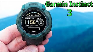 New Garmin Instinct 3 Leaks Release Date  New and Next for 2024 [upl. by Yatnohs472]