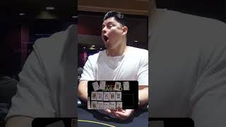 Aces Cracked Running it TWICE poker cashgame shorts [upl. by Yelsnit]