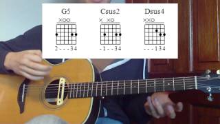 22  Taylor Swift Guitar Lesson RED Album [upl. by Iahs]