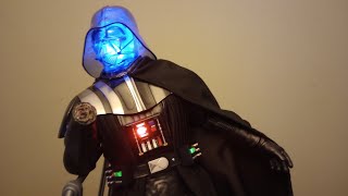 Darth Vader Electrocuted ROTJ 40TH Anniversary Hot Toys returnofthejedi starwars hottoysstarwars [upl. by Lisa]