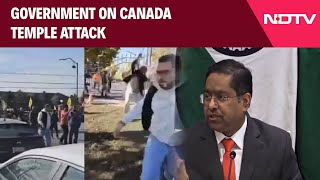 Canada Temple News  quotDeeply Concerned About Indians Safetyquot Government On Canada Temple Attack [upl. by Adnahsal307]