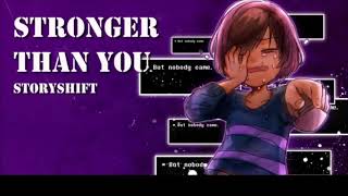 storyshift frisk  Stronger Than You SUB ITA [upl. by Aluap469]