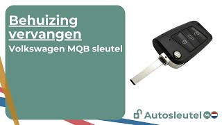 Volkswagen MQB sleutel  Behuizing vervangen [upl. by Dolloff61]