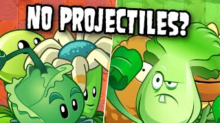 Can You Beat PvZ2 WITHOUT USING PROJECTILES part 1 [upl. by Arella]