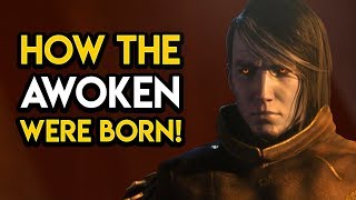 Destiny 2  HOW THE AWOKEN WERE BORN Origin 1st Queen MORE [upl. by Cowey]