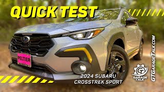 2024 Subaru Crosstrek Sport Quick Tour amp Drive [upl. by Serle]