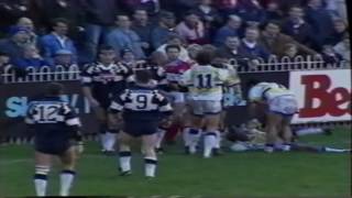 Featherstone Rovers 28 Leeds RL 30  199495 season [upl. by Anyehs944]