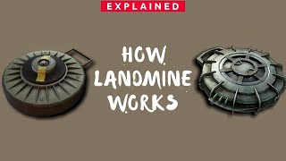 How Landmine Works AntiPersonnel Mines amp AntiTank Mines  Types Of Landmines  Explained Hindi [upl. by Cassius]