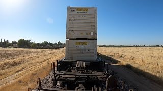 Bakersfield CA to Stockton CA  Trainhopping BNSF In The Central Valley [upl. by Sigrid141]