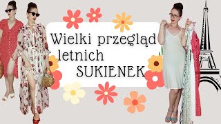 Moje letnie sukienki i przegląd sklepów💃🗼👌 [upl. by Ellen699]