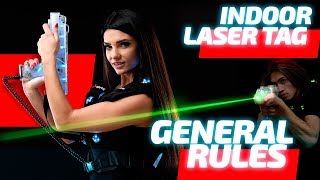 Indoor laser tag  General rules [upl. by Atinomar]