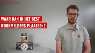 Waar kan ik het best rookmelders plaatsen [upl. by Kensell284]