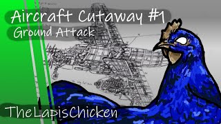 Aircraft Cutaway 1  Ground Attack [upl. by Phare]