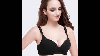 Black Bra Models  Modern Girl Bra Designs With Models [upl. by Sirkin]