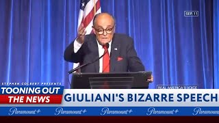 Rudy Giulianis bizarre drunken speech [upl. by Eignav]