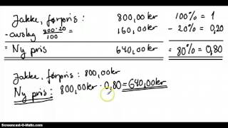Prosent og vekstfaktor [upl. by Othilia]