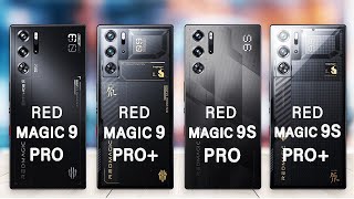 Red Magic 9 Pro Vs Red Magic 9S Pro Vs Red Magic 9 Pro Plus Vs Red Magic 9S Pro Plus Specs Review [upl. by Vittorio]