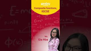 📕Composite functions IGCSE  Wesley Academy [upl. by Eelac]