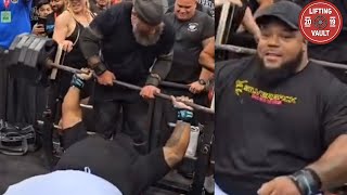 Worlds Strongest Bencher Shows His Strength With 500 lbs [upl. by Eiramassenav]