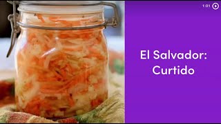 Curtido Traditional Salvadoran Recipe [upl. by Indys]