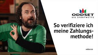 Wie verifiziere ich meine Zahlungsmethode bei ODDSET  HowTo [upl. by Kinemod]