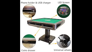 How to assemble an autmatic mahjong table Electric mahjong table 簡單安裝電動麻將桌 usamjtablecom [upl. by Imena]