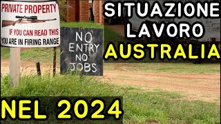 SITUAZIONE LAVORO in AUSTRALIA nel 2024  Farm Vlog [upl. by Campos]