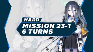 Blue Archive  Mission 231 Hard 6 Turns [upl. by Yim]