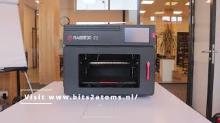 Te koop zgan Raise3D E2 IDEX 3Dprinter [upl. by Ola]